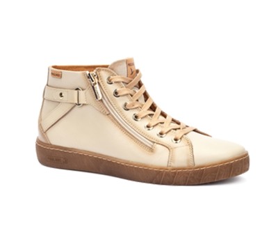 Bota Lanzarote mujer piel marfil