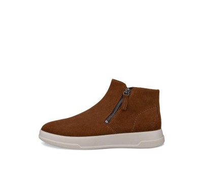Bota tobillera mujer ante camel