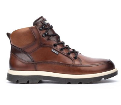 Botín Vigo hombre piel cuero cordones/cremallera