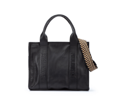 PIKOLINOS ALCUDIA WHA-354 bolso de piel color negro