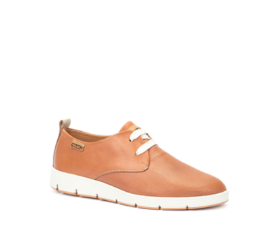 Zapato Madrid plano con cordones para mujer