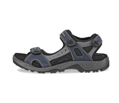 Sandalia hombre azul velcros