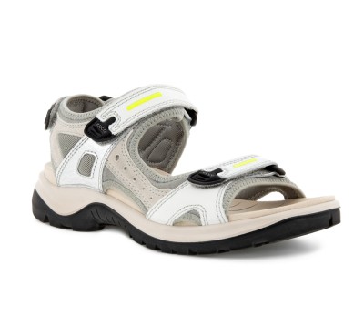 Recomendado colección Adaptar Sandalia mujer plata gris / plata metalizado 3 velcros - Sandalias planas -  Mujer | comprar zapatos online