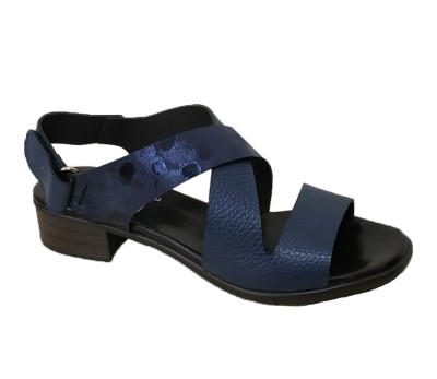 Sandalias de 2025 mujer azul marino