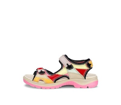 Sandalia mujer todoterreno multicolor velcros