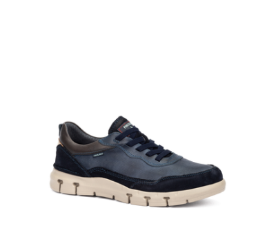 Zapato Gabanes hombre piel azul