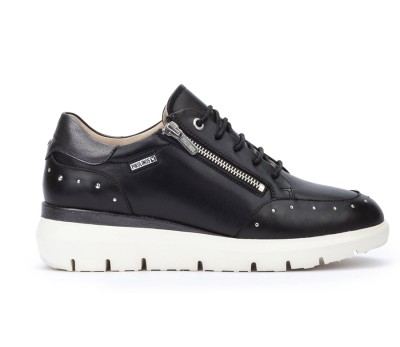 Zapato Rueda mujer piel negro