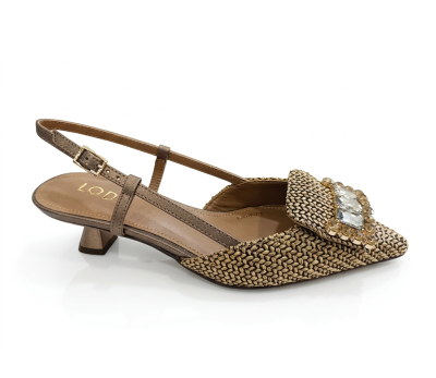 Zapato desatolanado rafia joya