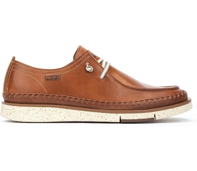 Zapato San Juan hombre piel brandy