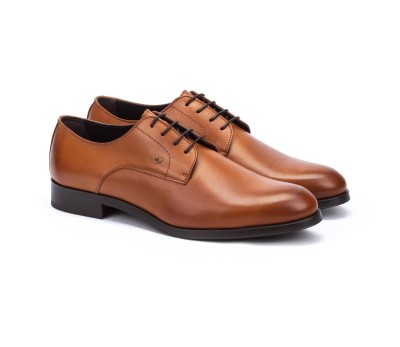 Zapato Empire hombre piel coñac
