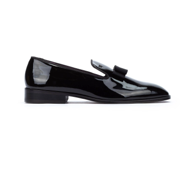 Zapato Charlestown hombre piel negro