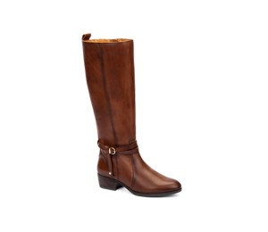 Bota alta Daroca piel cuero