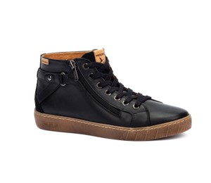 Bota Lanzarote mujer piel negro