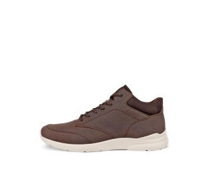Bota tobillera hombre piel moka