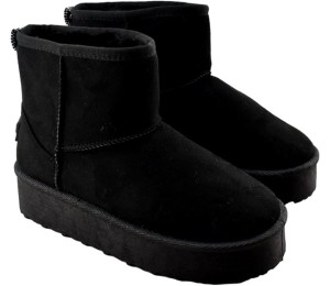 Botín australiano de color negro