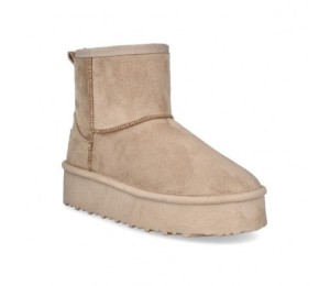 Botín australiano de color beige