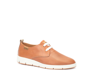 Zapato Madrid plano con cordones para mujer