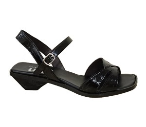 Sandalia mujer piel venice negro