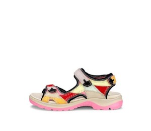 Sandalia mujer todoterreno multicolor velcros