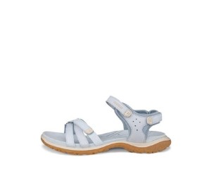 Sandalia todoterreno mujer azul/blanco