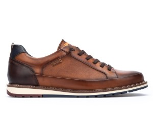Zapato Berna honbre piel brandy