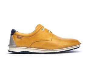 Zapato Navas hombre piel honey
