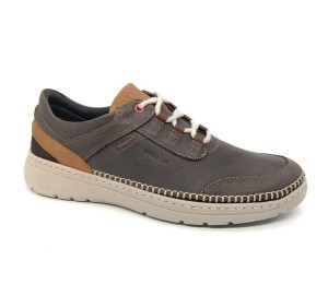 Zapato casual hombre piel marrón