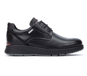 Zapato Córdoba hombre piel negro cordones