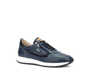 Zapato Getafe hombre piel azul