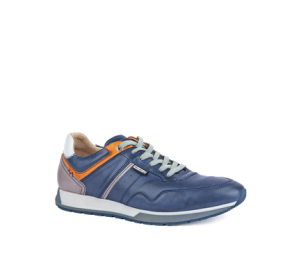 Zapato Cambil hombre piel azul