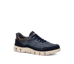 Zapato Gabanes hombre piel azul