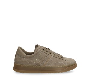 Zapato casual Game hombre velour taupe