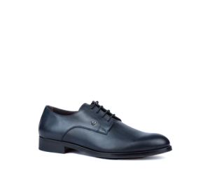 Zapato Empire hombre piel azul