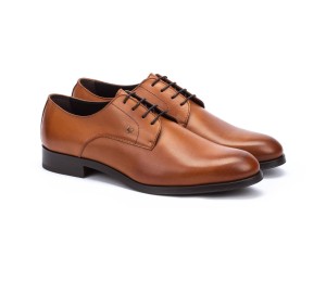 Zapato Empire hombre piel coñac