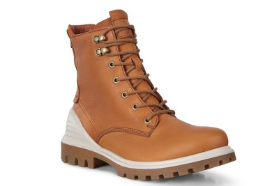 Bota media caña mujer piel amber waterproof