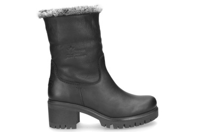 Bota Piola media caña mujer napa grass negro tacón - Botas y botines - Mujer  | comprar zapatos online
