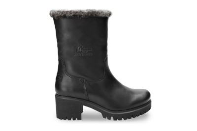 Botín mujer napa grass negro forrado pelo - Botas y botines - Mujer |  comprar zapatos online