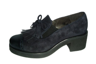 zapatos de vestir azul marino mujer